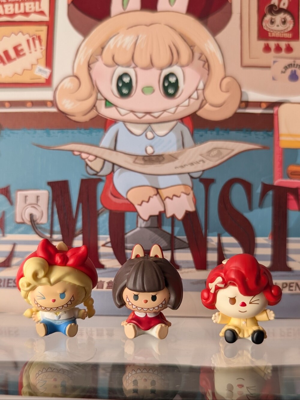 POP BEAN THE MONSTERS Hair Salon Series